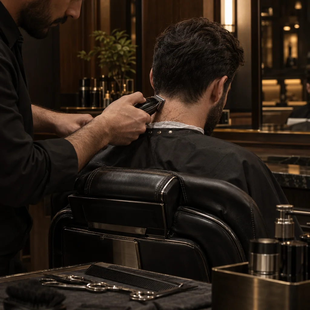 Trimmer ile ense temizliği rötuşu
